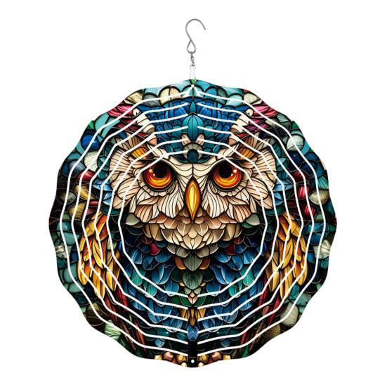 Dragonfly Wind Spinner Bird Kinetic Spinner Hanging Animated Wind Spinner