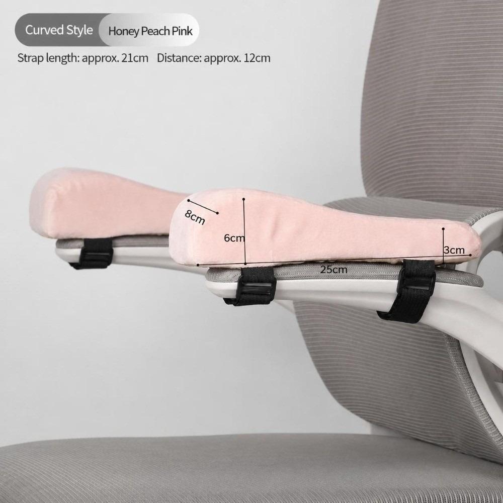 Sponge Foam Chair Armrest Pad Thick Cushion Arm Rest Mat Elbow Support Cushion For Gaming Use