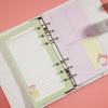 80 Sheets Notebook Paper 6 Holes Binder Inside Page Kawaii Loose Leaf Paper Refill  Students