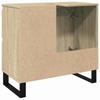 Bathroom Cabinet Sonoma Oak 65 x 33 x 60 cm Particleboard