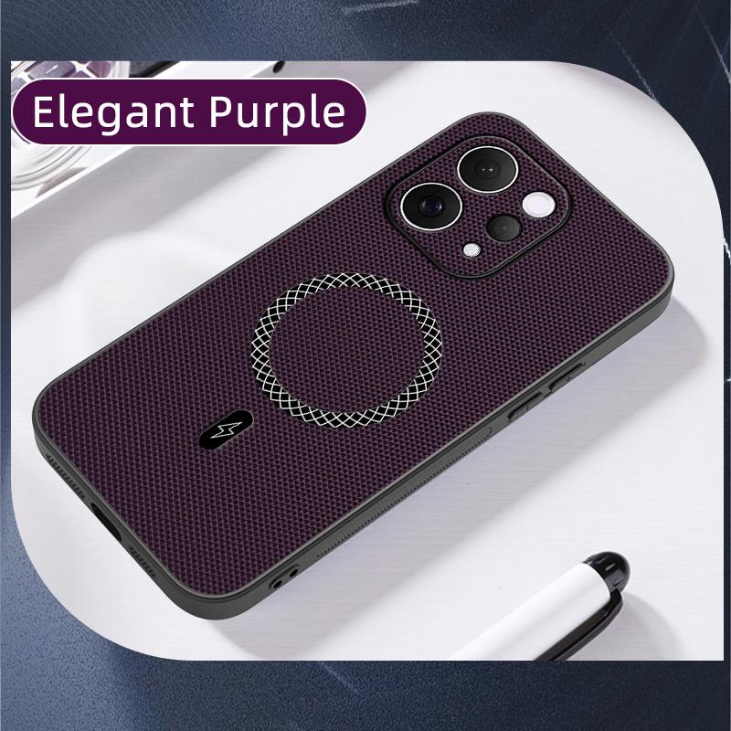 Magnetic Leather Case for iPhone 17 16 15 14 13 Pro Max Air 16e Cover Soft Shockproof Full Camera Protector Mag-safe Shell Funda