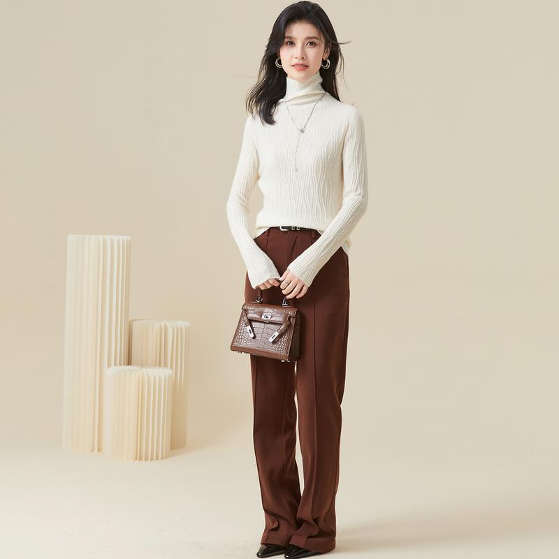 Soft and comfortable warm pullover top [100% cashmere] Autumn cashmere sweater