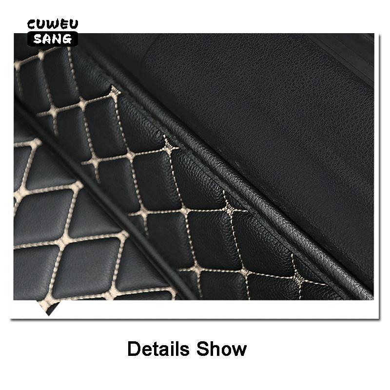 Коврики CUWEUSANG CustomCar для BMW X1 X2 E84 F48 F39, аксессуары для ног