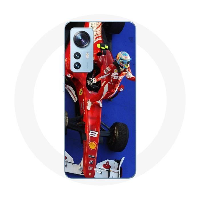 Case for Xiaomi Mi 12 / 12X Formula 1 Fernando Alonso F1 Racing Driver Red