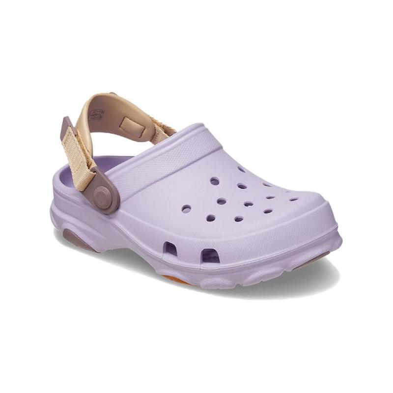 Crocs Удобные и универсальные детские сандалии сиреневого цвета детская модель