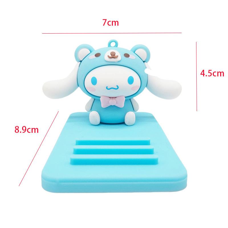 Кросс-бордерный держатель для телефона с мультяшными персонажами Sanrio - Милый настольный и прикроватный кукольный орнамент