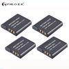 PALO 4Pcs NP-BG1 NPBG1 NP BG1 Camera Battery 3.6V 1300mah for Sony HX10 W30 DSC-W210 W100 W110 W120 H10 T100 HX30 W100