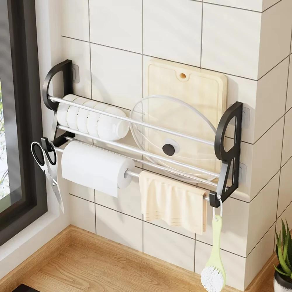 Wall Mounted Shoe Rack with No Drilling and Multifunctional Storage for Saving Space In Bedrooms and Living Rooms