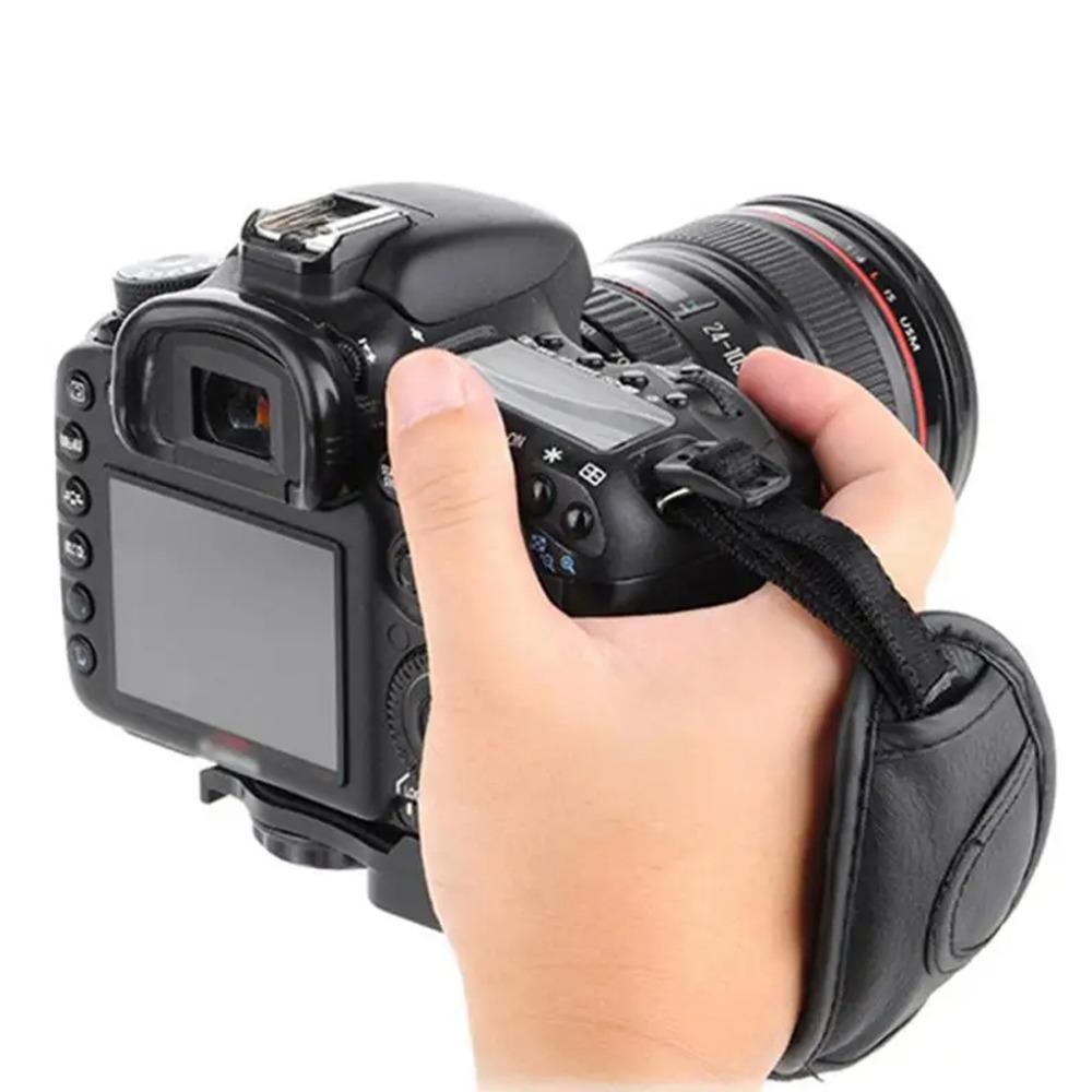 Ручка для камеры из ПУ кожи, быстросъемный ремешок на запястье для камеры, кожаный ремешок для руки для камеры, зеркальная камера