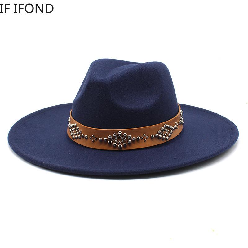 2022 шляпа Федора для женщин, шерстяная фетровая шляпа в стиле ретро, ​​джазовая шляпа с широкими полями 9,5 см, церковная свадебная шляпа, уличная модная черная кепка под платье