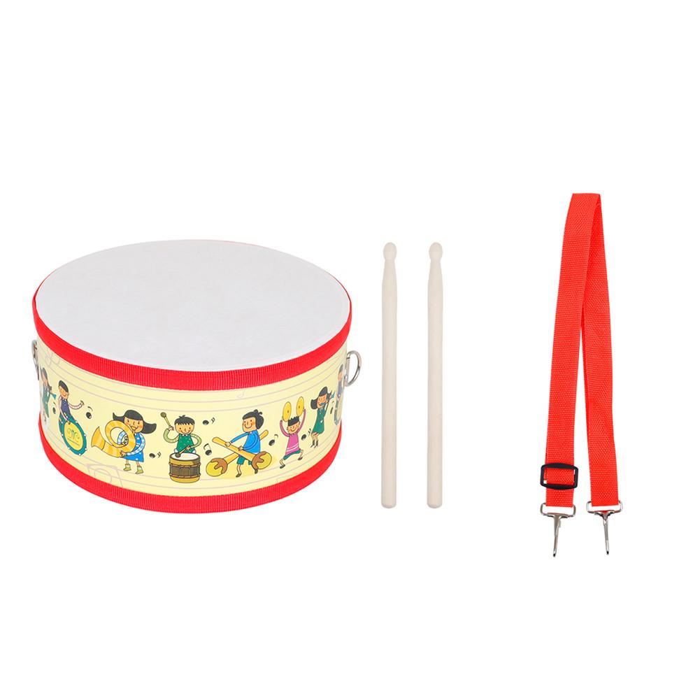 Children's Drum Double-sided Drum Colorful Kid Music Educational Toy