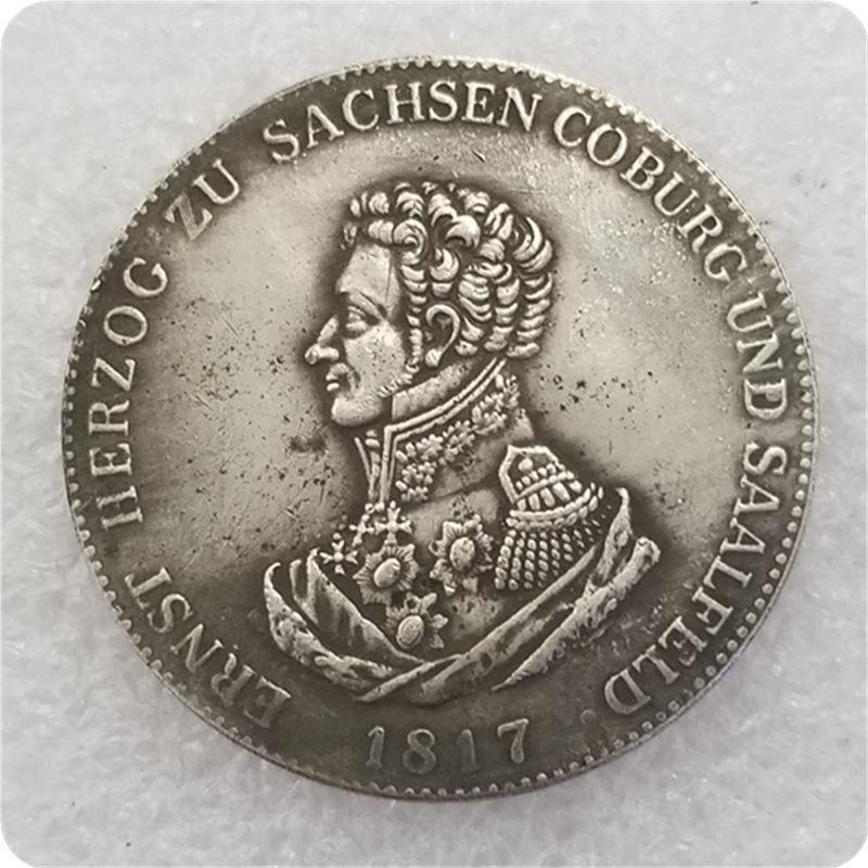 Немецкие памятные коллекционные сувениры 1817 года, серебряные монеты