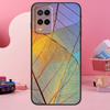 Красочный чехол с листьями для Oppo A74 A94 A54 A17 A57 A77 A76 A16 A96 A18 A60 A80 A40 A38 A58 A78 A98 A15 A5 Pro