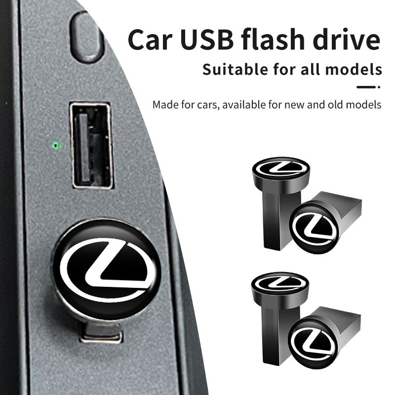 Автомобильный USB-накопитель 16 ГБ 32 ГБ 64 ГБ Устройство памяти для Lexus IS250 IS200 CT200h GS300 LS430 RX450h LX570 IS300 ES RX LS IS NX CT L