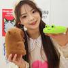 Animal Simulation Capybara Toy With Backpack Stuffed Capybara Doll  Christmas