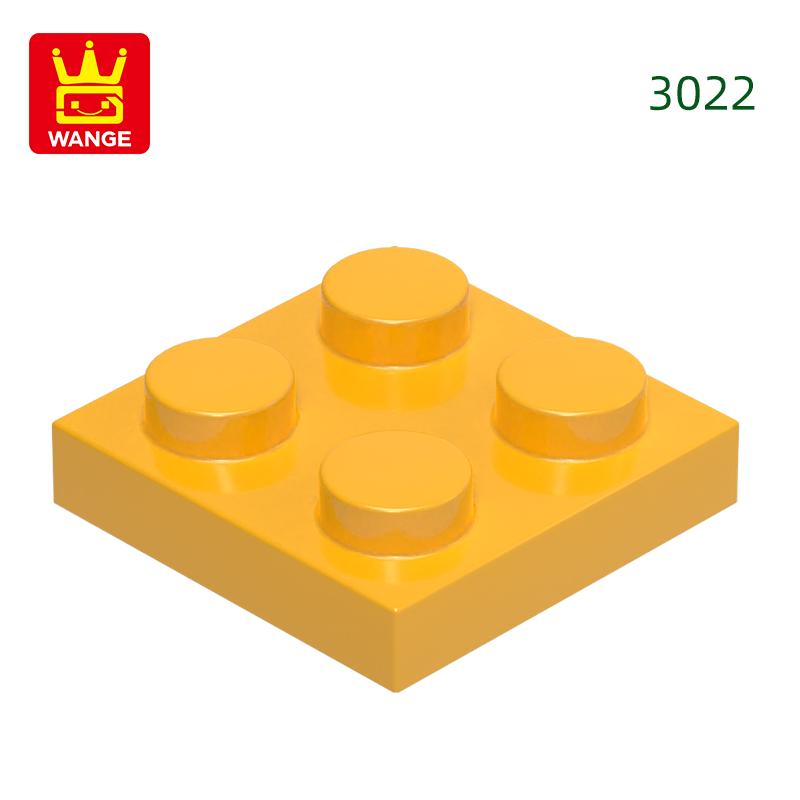 Нетоксичный 167 шт./лот 3022 2x2 Базовый Строительный Блок Moc Классические Аксессуары Совместимые с Кирпичиками Diy Детская Игрушка Сборка Подарочная Коробка
