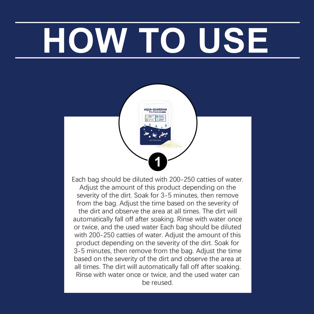 Мощный порошок для очистки воды в аквариуме, Очищающий качество воды, Прозрачный и долгодействующий порошок для ухода за очисткой воды