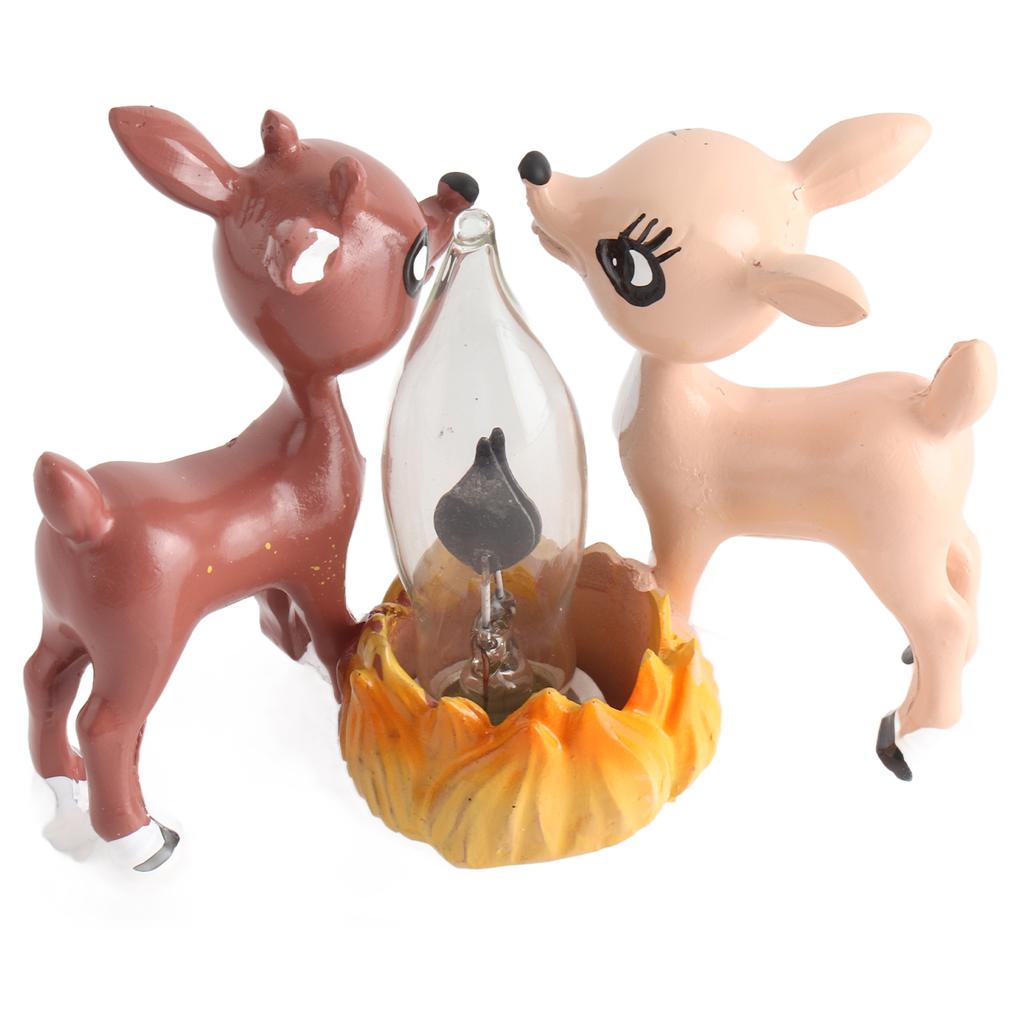 Ночной светильник для костра, мерцающий, смоляной, теплый, милый, портативный, декоративный, 3D, светодиодный, настенный, ночной светильник