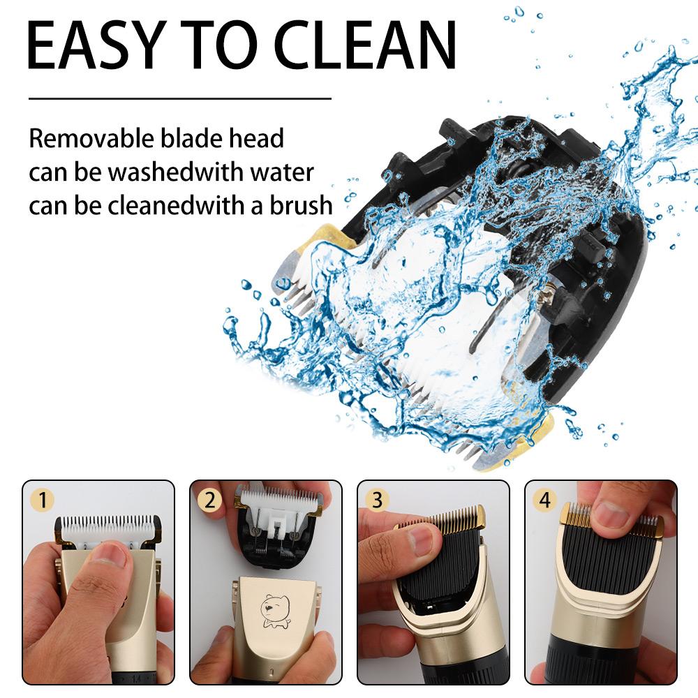 Электрические машинки для стрижки собак, профессиональный триммер для шерсти домашних животных, парикмахерская машинка для стрижки собак, машинка для удаления волос с кошачьими волосами, комплект