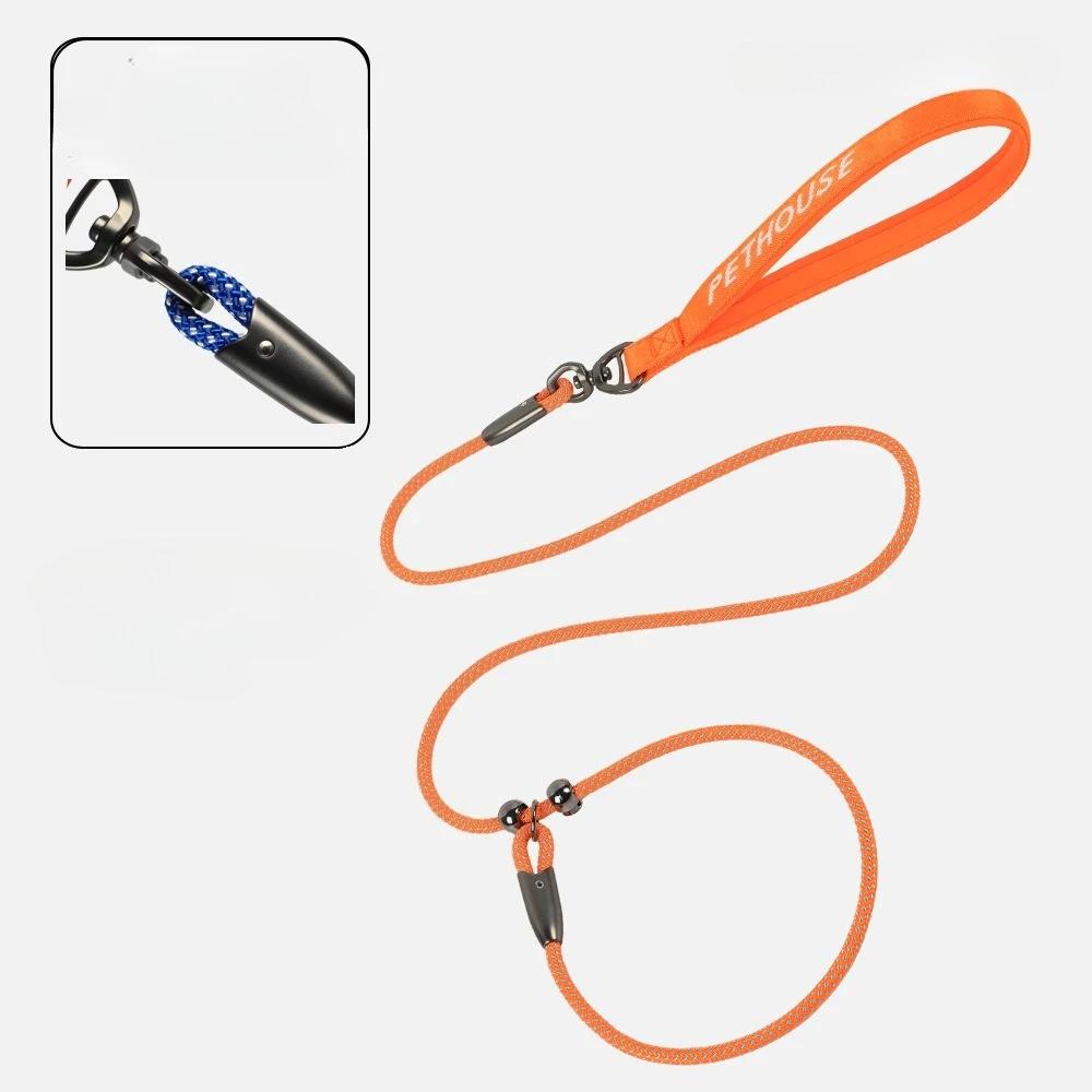 Anti Lock and Wear-resistant Training Explosion Proof P Traction Rope Dog Walking Leash Dog Accessories for Small Dogs