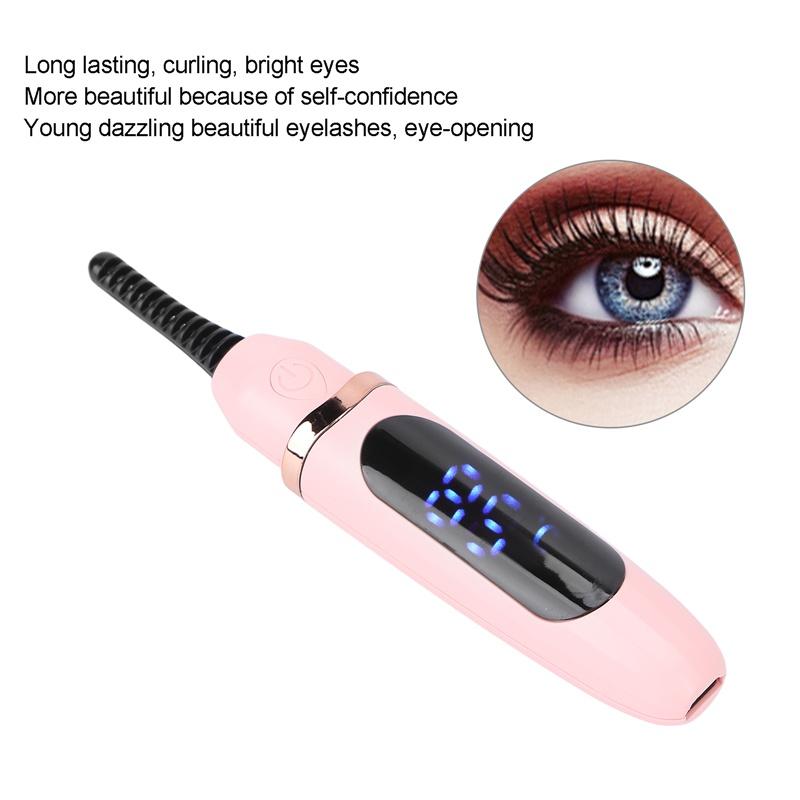 1 шт. электрические щипцы для завивки ресниц, перезаряжаемые нагревательные портативные щипцы для завивки ресниц, долговечный инструмент для завивки ресниц