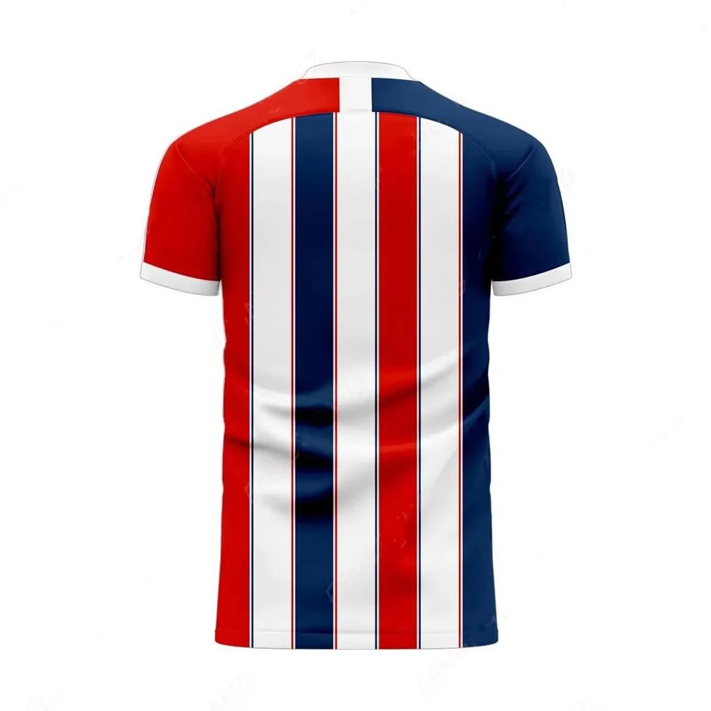 Willem II 2026 Футболка для улицы Быстросохнущая Футбольная футболка Летняя Классическая футболка