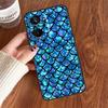 Mermaid Tail Scale For Realme 15 Pro GT7 GT6 10 11 12 13 14 Pro Plus C75 C71 C65 C63 C61 C53 C67 C35 C55 Case