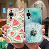 Для Huawei Nova Y61 Y70 Y90 7i 8 9 10 11 Pro SE чехол модный фруктовый узор противоударный матовый мягкий силиконовый ТПУ прозрачный для Huawei бампер