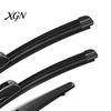 Weatherproof Vehicle Wiper Blades 3 Pcs Windshield for Suzuki SX4 2006-2020, 26" Replacement Parts + 14" 10" Original Equipment Automotive Easy
