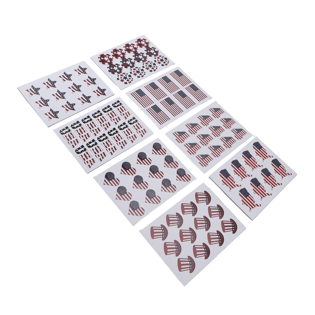 48 шт. наклеек 4 июля патриотический флаг США День независимости украшение скрапбукинг часть
