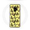 Case - Samsung - Galaxy S9 - Butterflies - Yellow - Soft