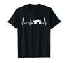 Monster Truck Car Heartbeat T-Shirt