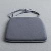 Winter Warm Velvet Seat Cushion for Folding Chairs Plush Chair with Ties, Soft Cozy Non-slip Cushion, 15.75" Comfortable Mat Workstation x Office