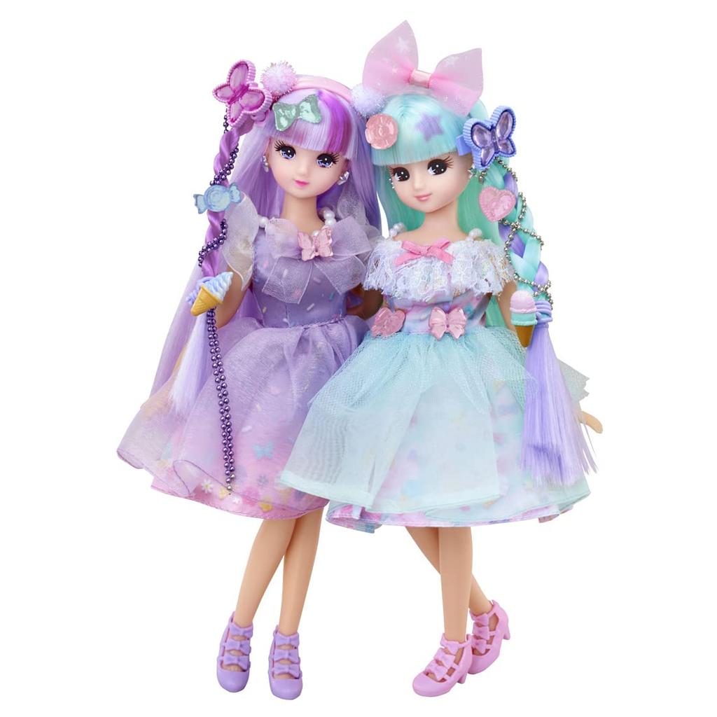 TAKARA TOMY Doll Kiratto Karachen Gelato Press Topping Jewel Extra Doll Pretend Play Toy Ages 3 and Meets Toy Safety ST Mark Certified Licca TAKARA