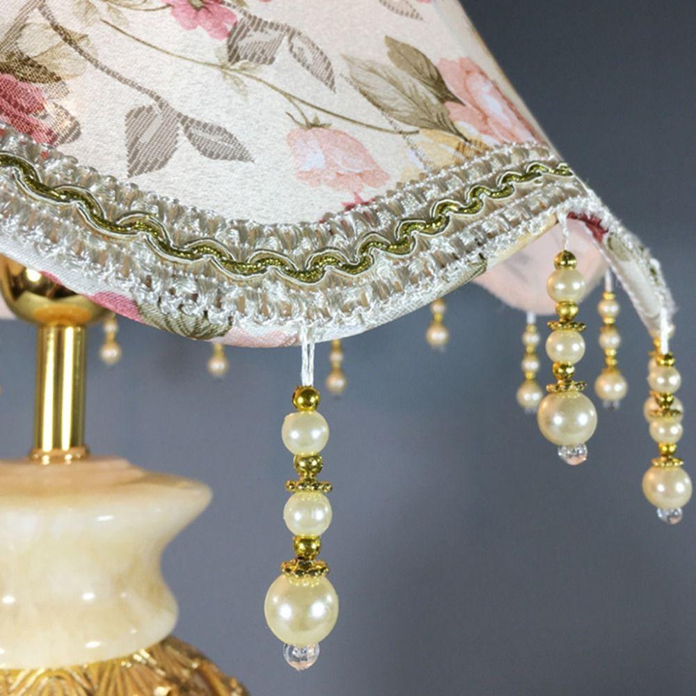 Абажур для настольной лампы в европейском стиле E27, Пылезащитный чехол для торшера, Абажур для настенной лампы, Настенная лампа