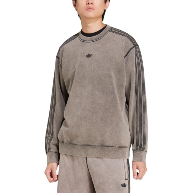 adidas Свитшот с круглым вырезом Premium Essentials, ретро-стиль, стирка JD0246