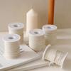 50/61 метр Хлопковый фитиль для свечей 21-45 нитей Малодымный Экологичный Фитили DIY Целый рулон Ролик Обезжиренный Хлопковый фитиль для свечей