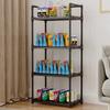 Kitchen 5-Tier Storage Rack Household Storages Organizer Bathroom Shelf Stackable Simple Storage Rack Adjustable Storages Shelf