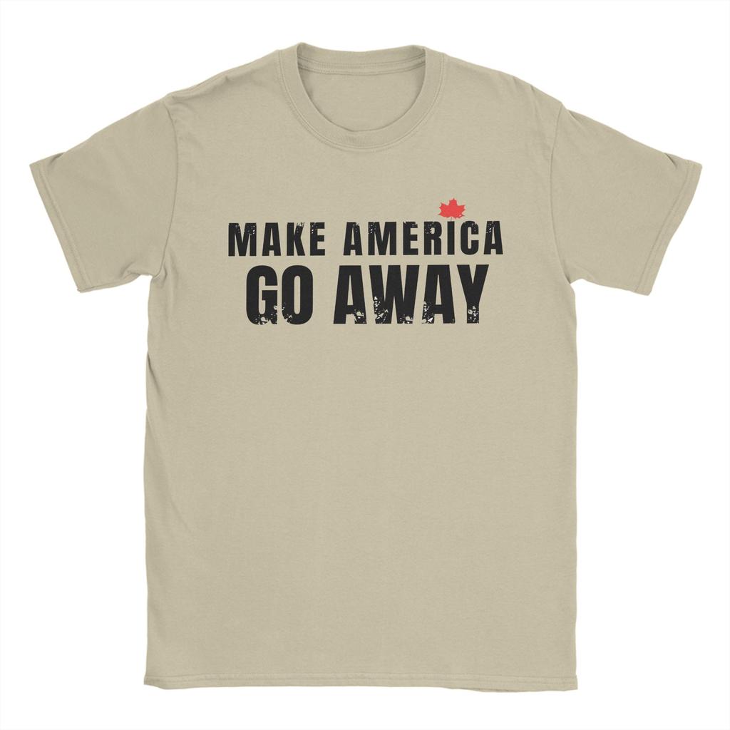 Unisex Womens MAGA Greenland T Shirt Pure Cotton Tops Funny Short Sleeve Crewneck Tee Shirt Plus Size TShirt
