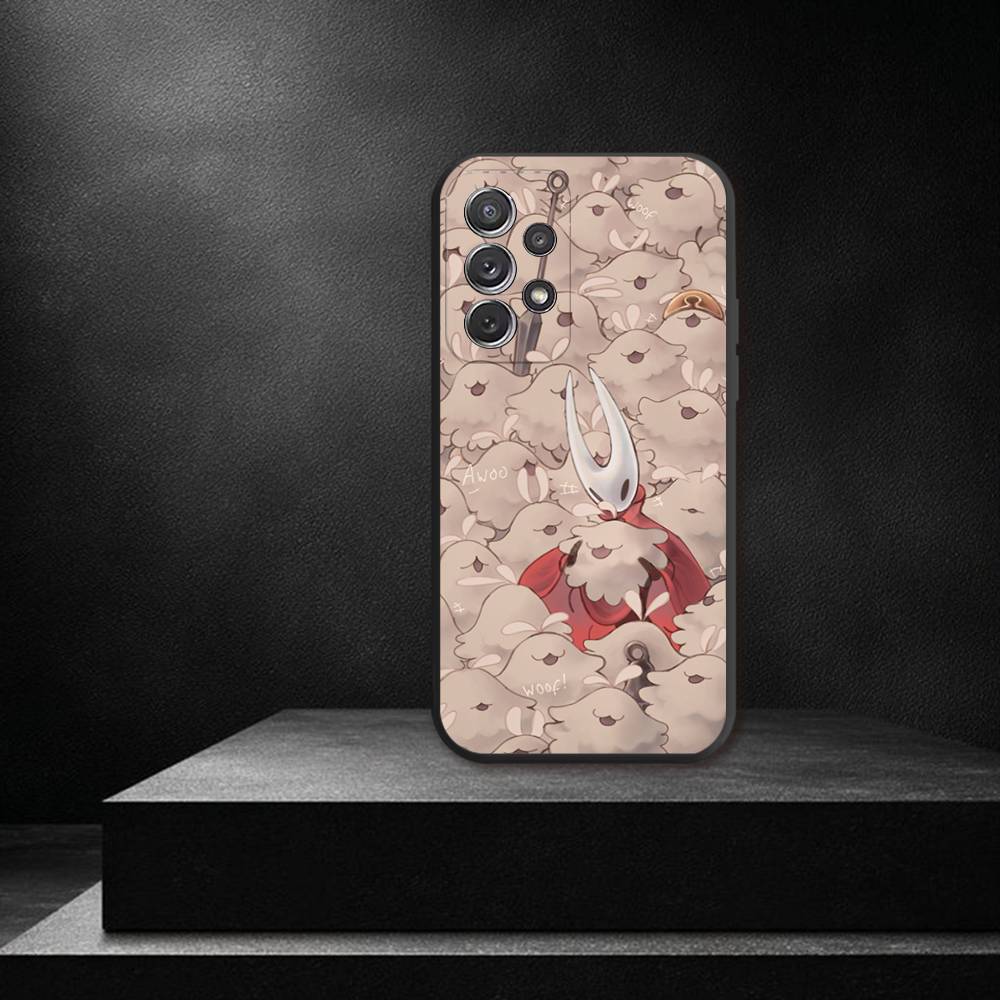 Cool H-Hollow Knight new Phone Case For Samsung S 26,25,24,23,22,30,21,10,9,Ultra,Plus,Lite,FE,4,5G Black Soft Case