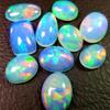 Amazing Top Quality Mix Shape Big Size Natural Ethiopian Opal Cabochon Gemstone Lot, Loose Healing Opal Gemstone Lot.