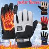 2020New Winter Polar Fleece Warm Sports Gloves -20°C Extreme Cold Weather Mittens Windproof Waterproof Gloves for Men Cycling Skiing