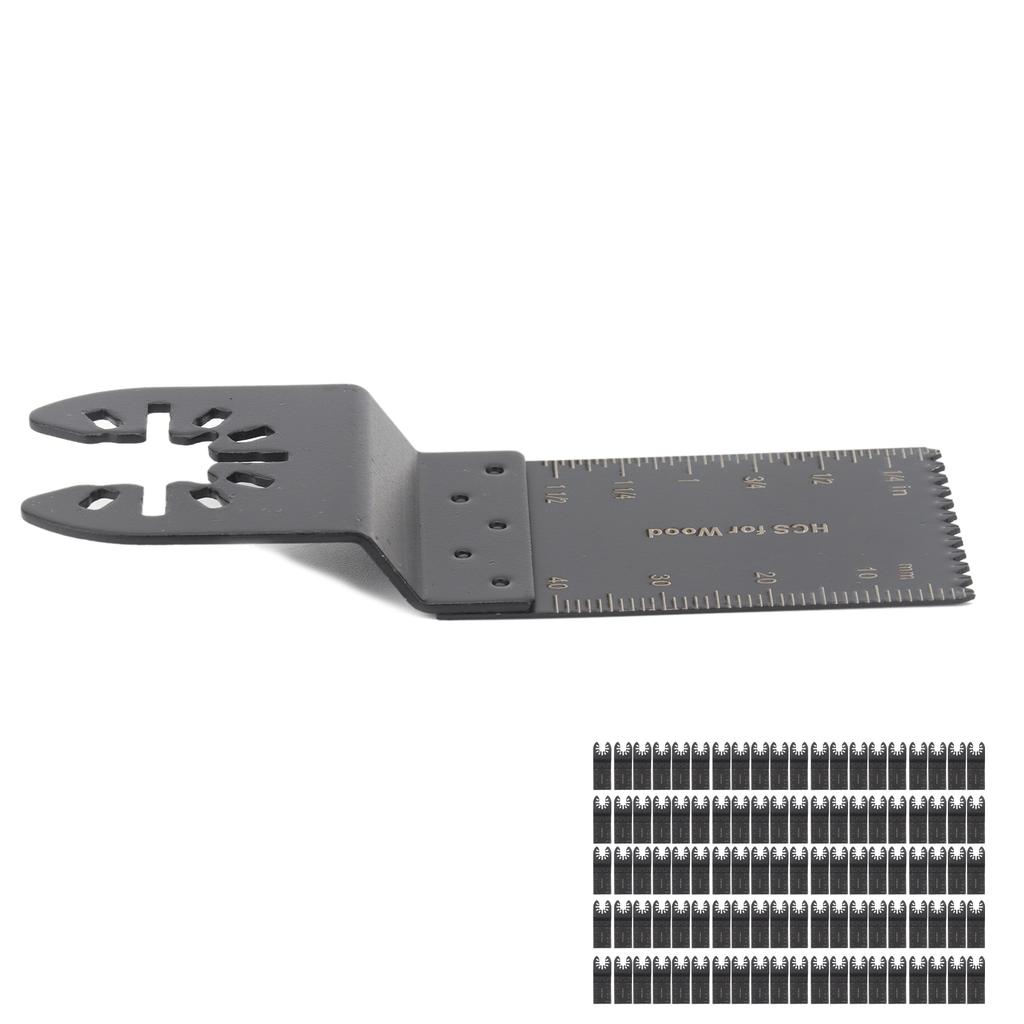 100 шт. осциллирующий инструмент лезвие 34 мм ширина зуба профессиональный универсальный высокоуглеродистая сталь мультитул