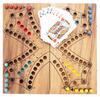 Wooden Tock Game - 4 Players - Eco-Friendly - Traditional Canadian Board Game - Board Game - 2 To 4 Players - 350261