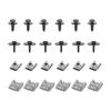 24Pcs Under Engine Cover Undertray Fitting Clips For Mercedes C Class W203 W204