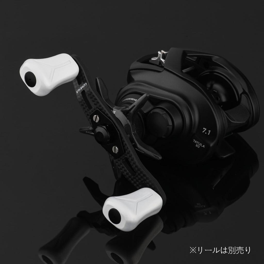 Gomexus Рукоятка катушки Daiwa Bait Reel Применимая 85мм Карбоновая рукоятка Сверхлегкая DC-F21