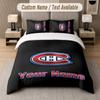 Custom Bedding Set Montreal Canadiens Pattern, Print Name Text 1 Duvet Cover plus 2 Pillowcases Home Textile