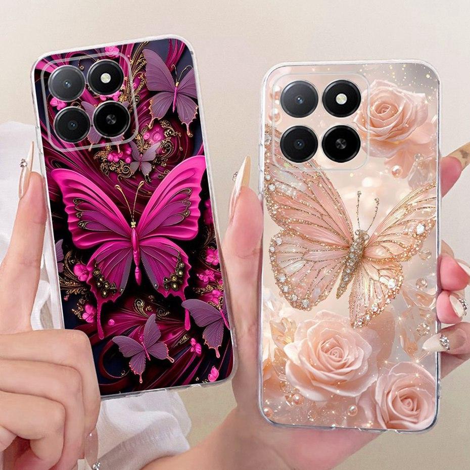 Милый чехол с принтом для Honor X5b Plus, мягкие силиконовые TPU чехлы для Honor X5B X 5b Plus HonorX5b 4G, чехлы-бамперы