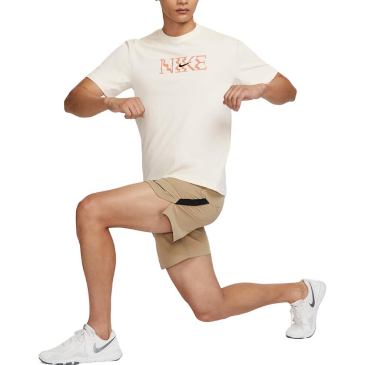 Nike Футболка мужская светло-слоновая кость белая FQ0258-110