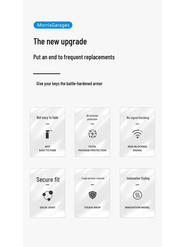 2020 MG ZS, MG5, MG6 Car-Specific Leather Key Case for Men